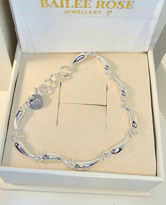 Joyful - Silver bracelet